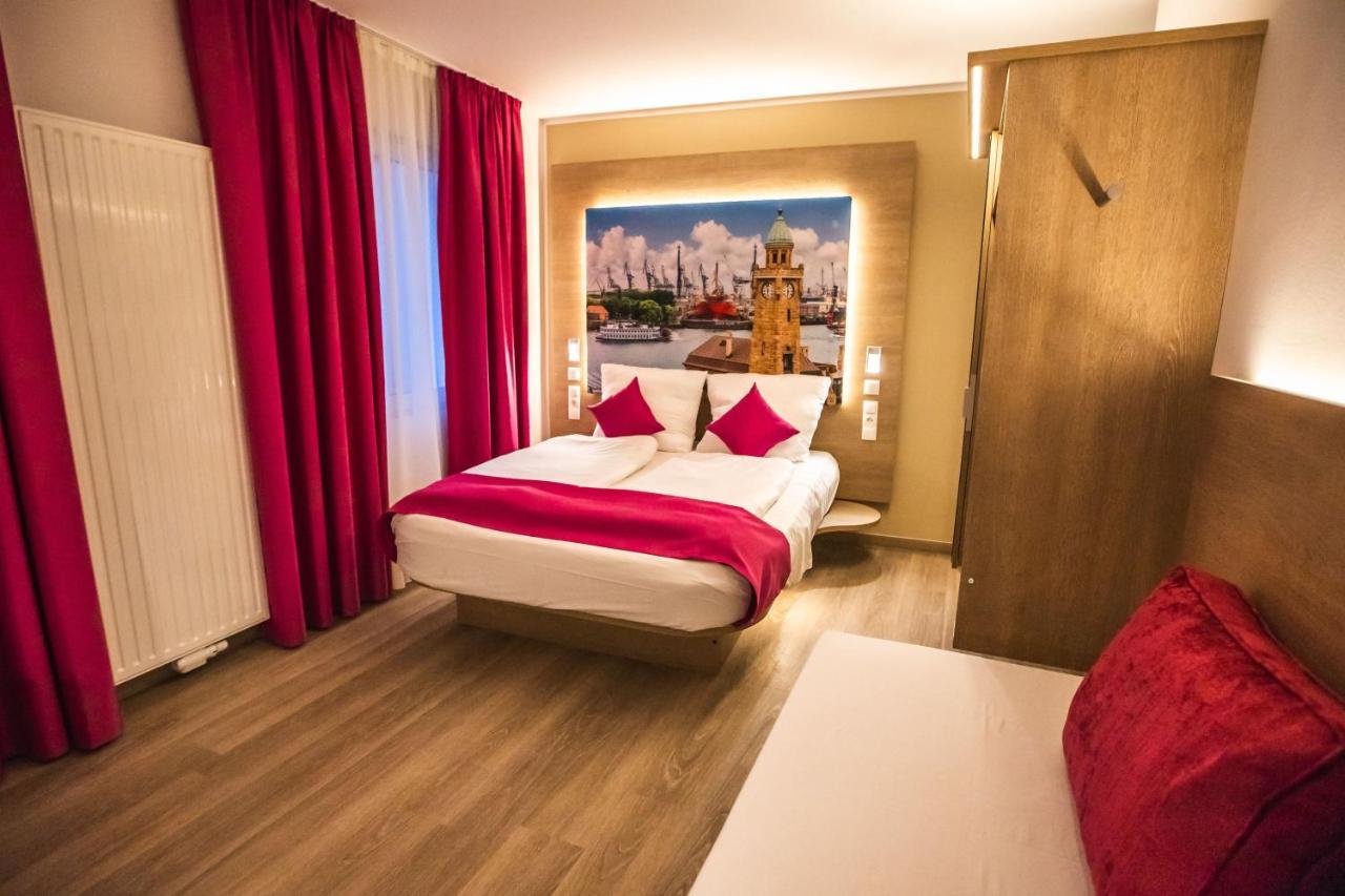 Hotel Luckys Inn Гамбург Экстерьер фото
