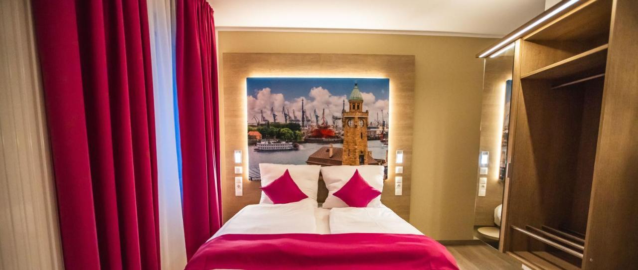 Hotel Luckys Inn Гамбург Экстерьер фото